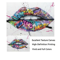 Modern Street Art Wall Poster Canvas Painting for Home Decor