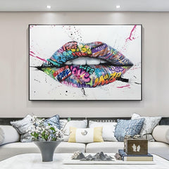 Modern Street Art Wall Poster Canvas Painting for Home Decor