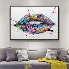 Modern Street Art Wall Poster Canvas Painting for Home Decor
