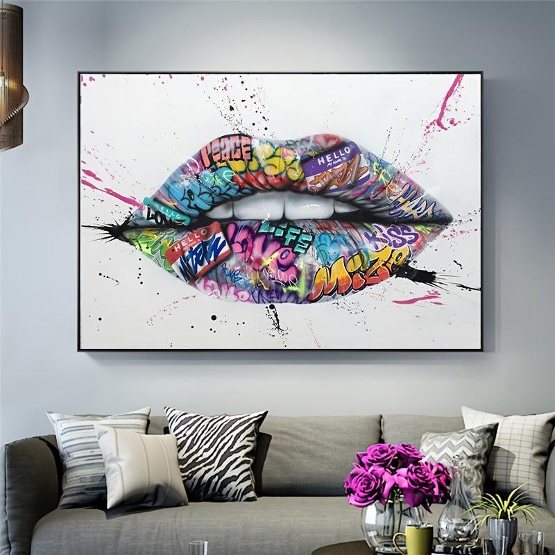 Modern Street Art Wall Poster Canvas Painting for Home Decor