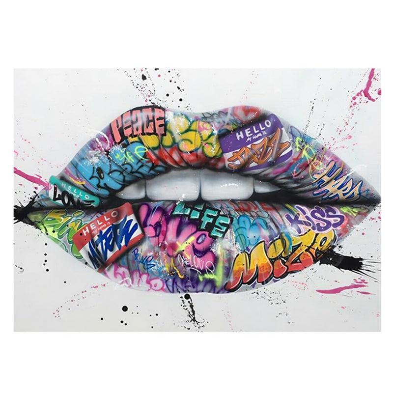 Modern Street Art Wall Poster Canvas Painting for Home Decor