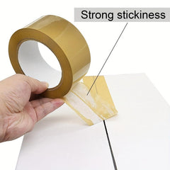 100m Bulk Brown Packaging Tape w/ Dispenser