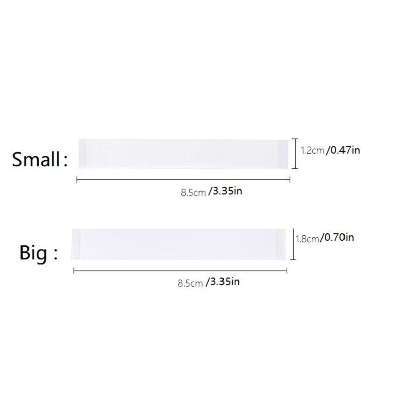 36pcs Disposable Double-sided Anti Light Shirt Stickers V Neck Adhesive