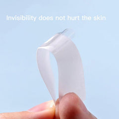 36pcs Disposable Double-sided Anti Light Shirt Stickers V Neck Adhesive