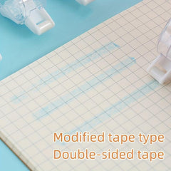 4pcs Double Sided Tape Roller for Scrapbooking Adhesive Dispenser