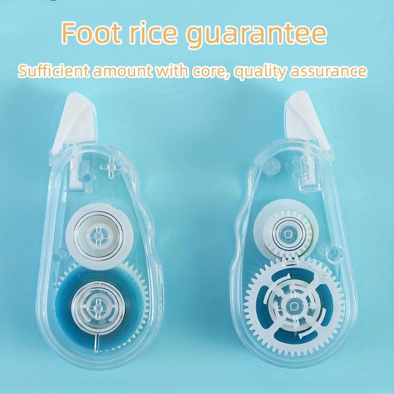 4pcs Double Sided Tape Roller for Scrapbooking Adhesive Dispenser