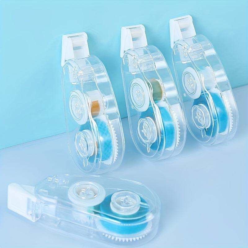 4pcs Double Sided Tape Roller for Scrapbooking Adhesive Dispenser