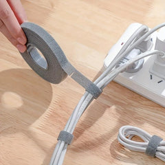 Adjustable Data Cable Tie Ultra thin Magic Tape Tie Cable Storage