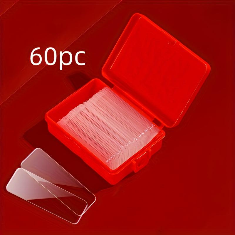 60pcs Reusable Waterproof Nano Tape Wall Stickers Home Supplies