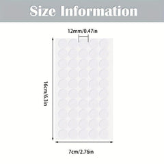 100pcs Double Sided Sticky Dot Stickers Waterproof Clear Sticky Putty