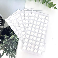100pcs Double Sided Sticky Dot Stickers Waterproof Clear Sticky Putty