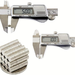 200pcs Neodymium Disc Magnets 5x1mm