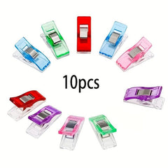 Plastic Clamps Fixed Scale Clamps Office Snack Clamps Sewing Clamps