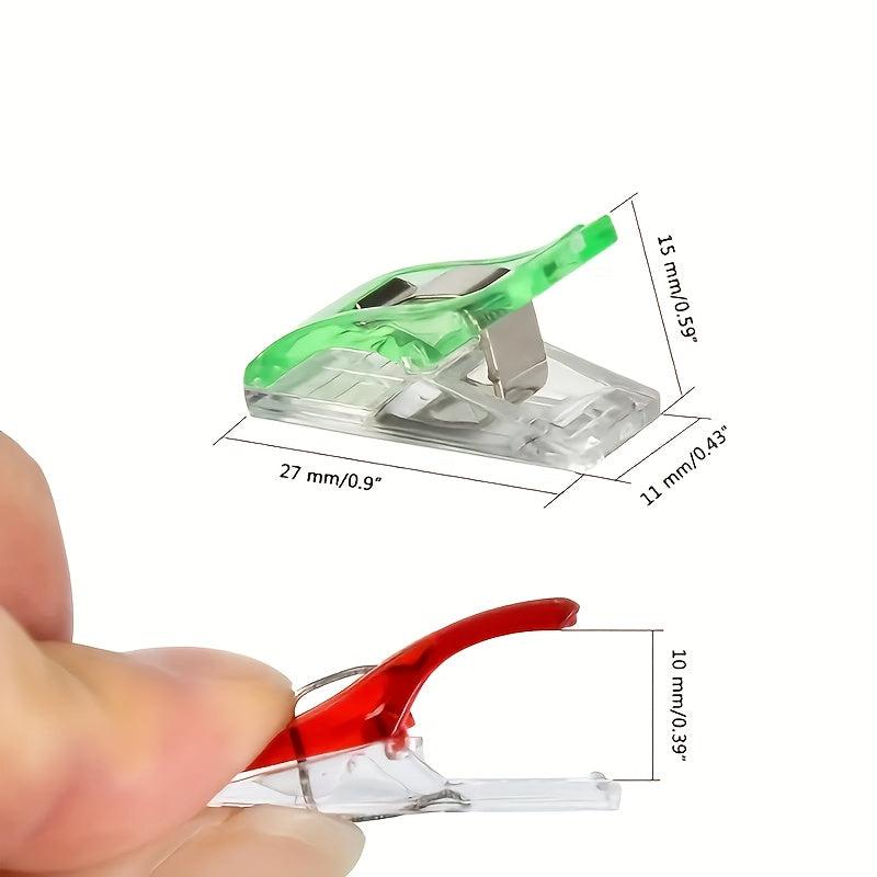 Plastic Clamps Fixed Scale Clamps Office Snack Clamps Sewing Clamps