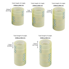 5pcs Transparent Stationery Tape DIY Packaging Tools