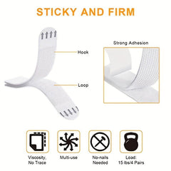 Command Strips Heavy Duty Picture Hanging Kit - 12 Pairs 24 Strips
