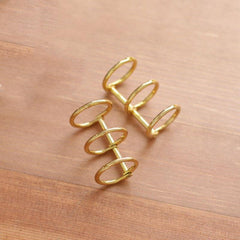 2pcs Metal Binder Rings for Notebook Album Scrapbook