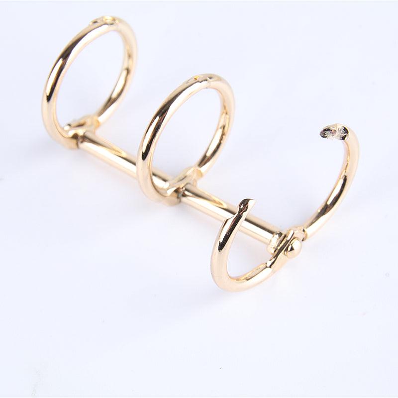 2pcs Metal Binder Rings for Notebook Album Scrapbook