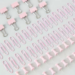 72pc Long Tail Paper Clip Office School Supplies