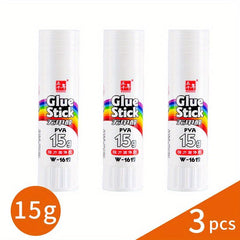 3pcs High Viscosity Solid Adhesive for Kids DIY Crafts