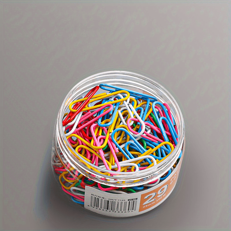 150pcs Paper Clip Large Needle 29mm Roundabout Small Pin Nickel plated Pin