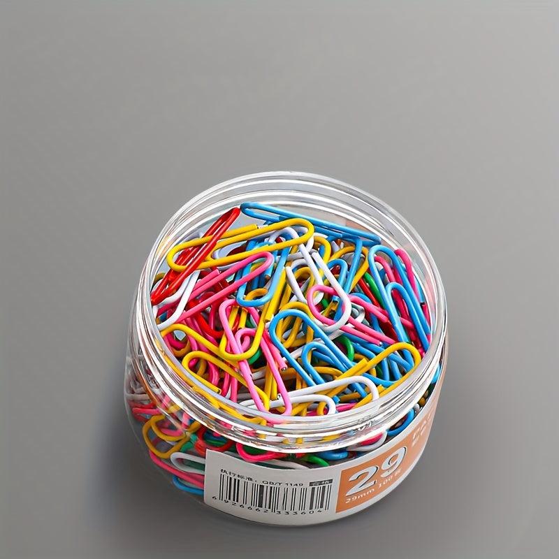 150pcs Paper Clip Large Needle 29mm Roundabout Small Pin Nickel plated Pin
