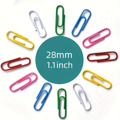 150pcs Paper Clip Large Needle 29mm Roundabout Small Pin Nickel plated Pin