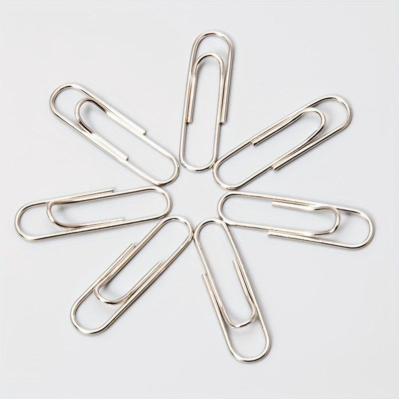 150pcs Paper Clip Large Needle 29mm Roundabout Small Pin Nickel plated Pin