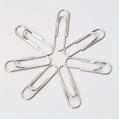 150pcs Paper Clip Large Needle 29mm Roundabout Small Pin Nickel plated Pin