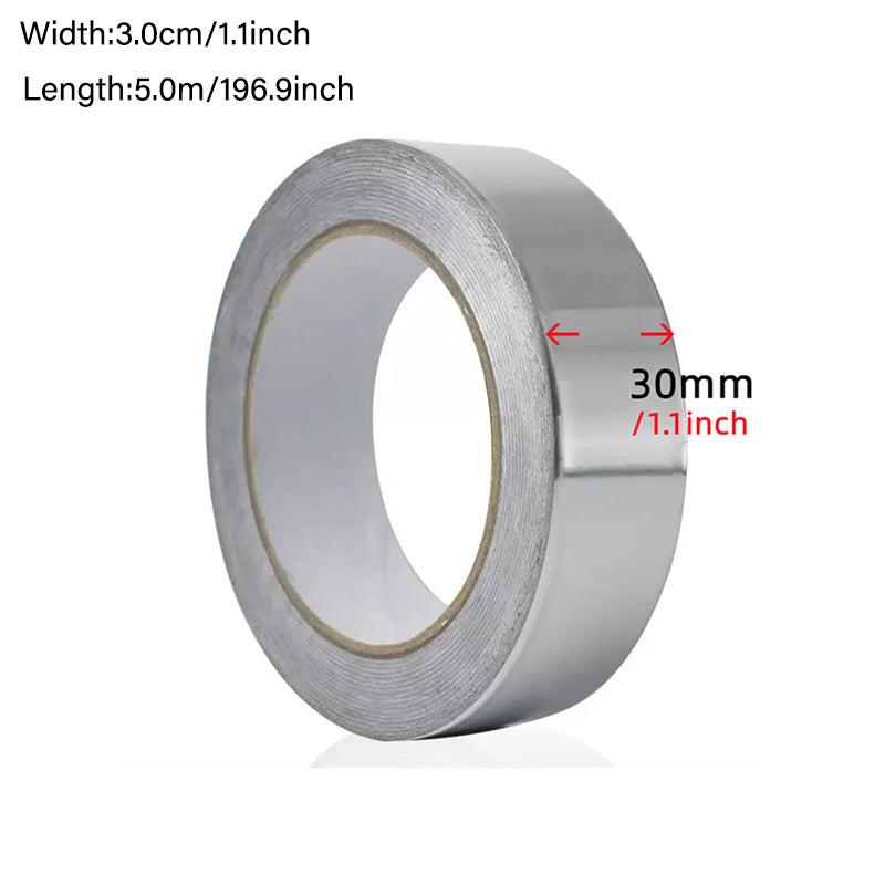 Aluminum Foil Tape High Temp HVAC Sealing Patching Ducts Metal Repair