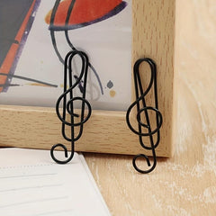 Musical Note Paper Clips - Creative & Fashionable Office Accessories