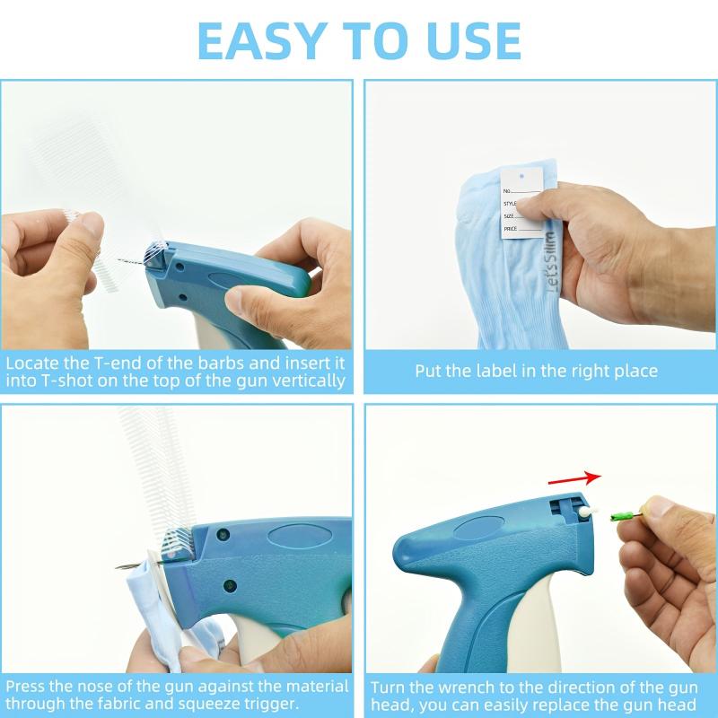 Clothes Tag Gun Standard Tagging Machine with 5 Pins & 1512 Fasteners