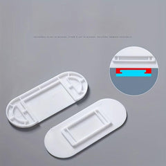Wall Mounted Plug Holder Keep Sockets Organized & Accessible