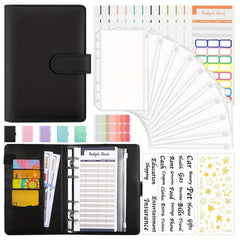 Budget Binder With Zipper Envelopes Cash Organizer System