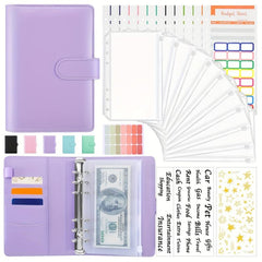Budget Binder With Zipper Envelopes Cash Organizer System