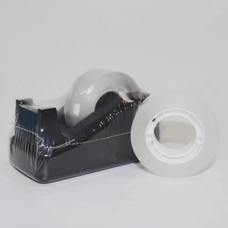 Transparent Tape Dispenser Desk with 1 Roll Invisible Tape