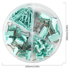 72pcs Long Tail Paper Clip Box