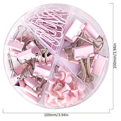 72pcs Long Tail Paper Clip Box