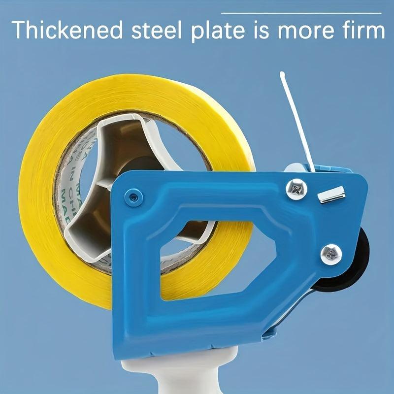 Portable Box Sealer Tape Machine with Transparent Tape Cutter