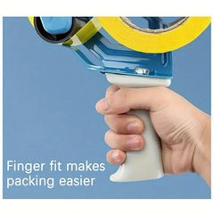Portable Box Sealer Tape Machine with Transparent Tape Cutter