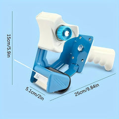 Portable Box Sealer Tape Machine with Transparent Tape Cutter