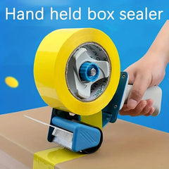 Portable Box Sealer Tape Machine with Transparent Tape Cutter