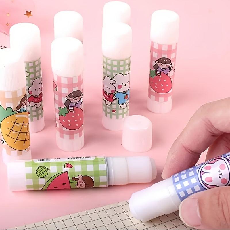 4pcs Solid Glue Office Supplies Students Learning Stationery