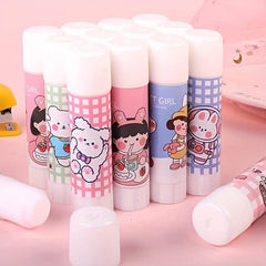 4pcs Solid Glue Office Supplies Students Learning Stationery