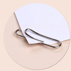 160pcs Metal Paper Clips 29mm Colorful Paper Clip for School Office DIY Albums