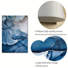 3pcs Abstract Canvas Posters Art Gift Living Room Wall Decor Fall Decor