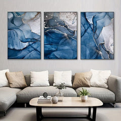 3pcs Abstract Canvas Posters Art Gift Living Room Wall Decor Fall Decor