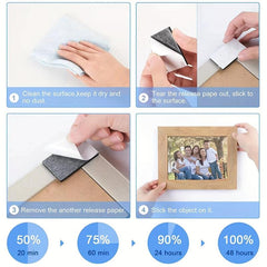 Double Sided Adhesive Tape Foam Rectangular Circular Installation