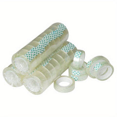 5 Rolls 50 Meter Transparent Semi Transparent Tape for Office School House