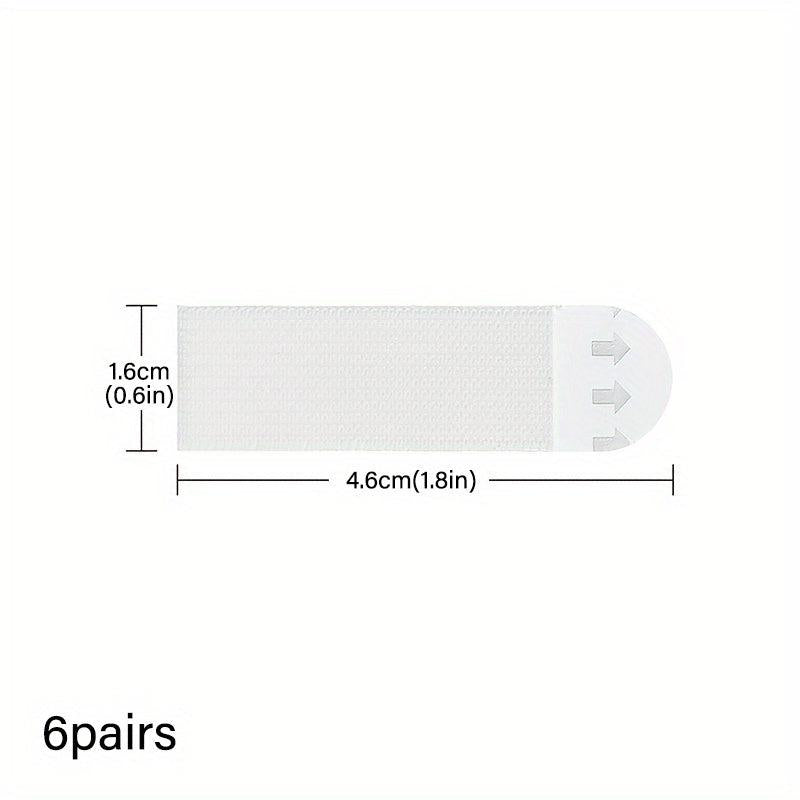 6pairs Non-Marking Magic Button Hanging Strips